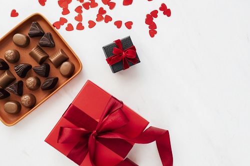 Chocolats en cadeau